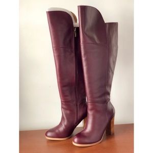 Lane Bryant Luciana Leather Over the Knee Boot